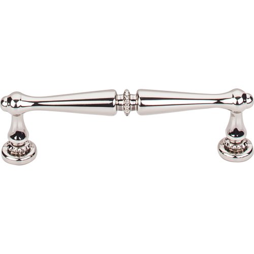 Edwardian 3 3/4" Centers Bar Pull in Polished Nickel