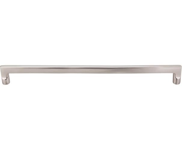 Aspen II Flat Sided 18" Centers Bar Pull in Brushed Satin Nickel