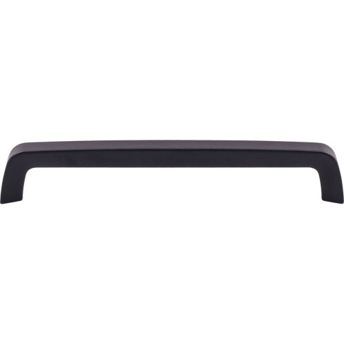 Tapered Bar 7 9/16" Centers Arch Pull in Flat Black
