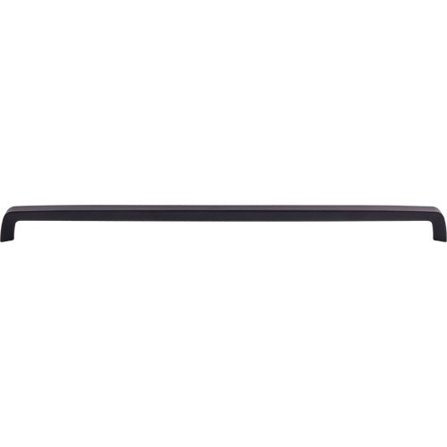 Tapered Bar 17 5/8" Centers Arch Pull in Flat Black