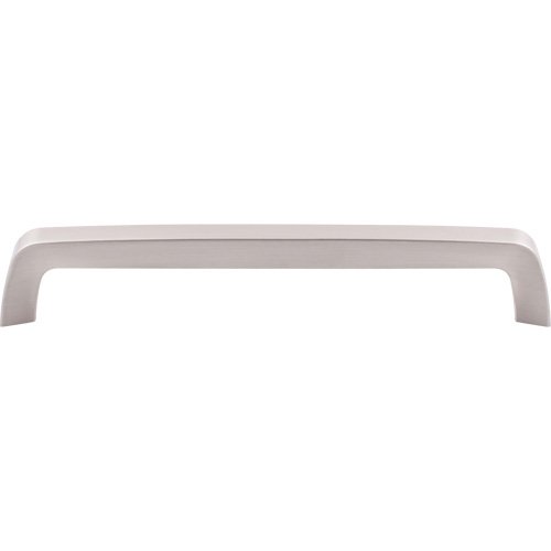 Tapered Bar 7 9/16" Centers Arch Pull in Brushed Satin Nickel