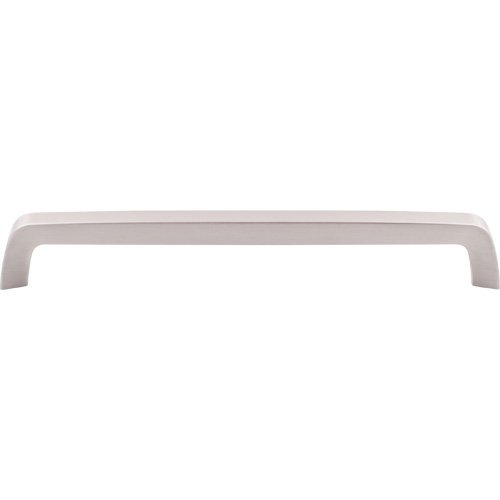 Tapered Bar 8 13/16" Centers Arch Pull in Brushed Satin Nickel