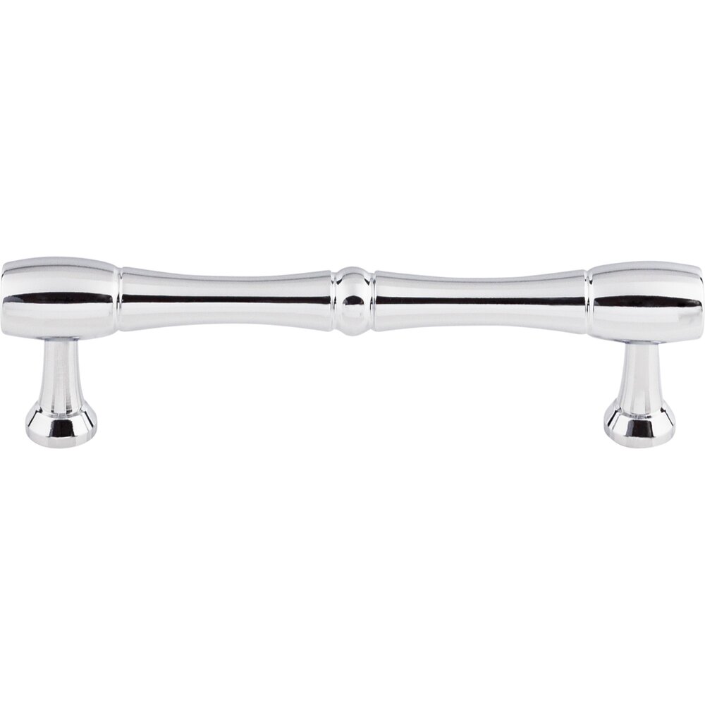 Nouveau Bamboo 3 3/4" Centers Pull in Polished Chrome