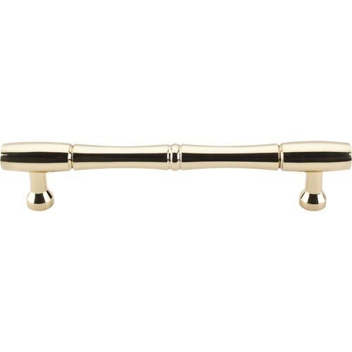 Oversized 8" Centers Door Pull in Polished Brass 9 3/16" O/A