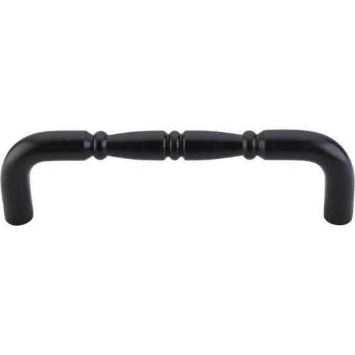 Oversized 8" Centers Door Pull in Patine Black 9 3/16" O/A
