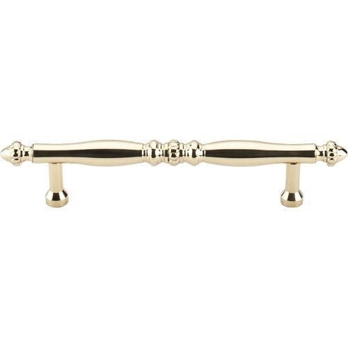 Melon 3 3/4" Centers Pull in Polished Brass