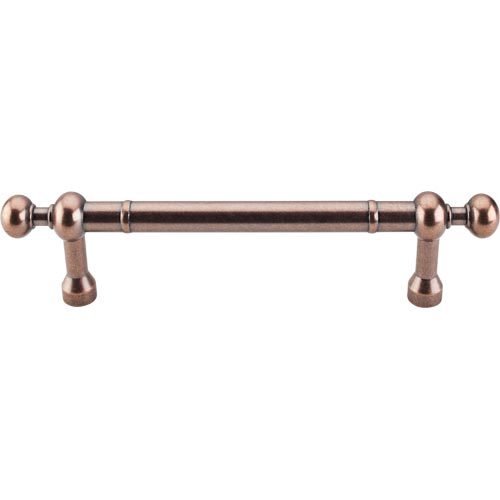 Oversized 8" Centers Door Pull in Antique Copper 11 5/32" O/A