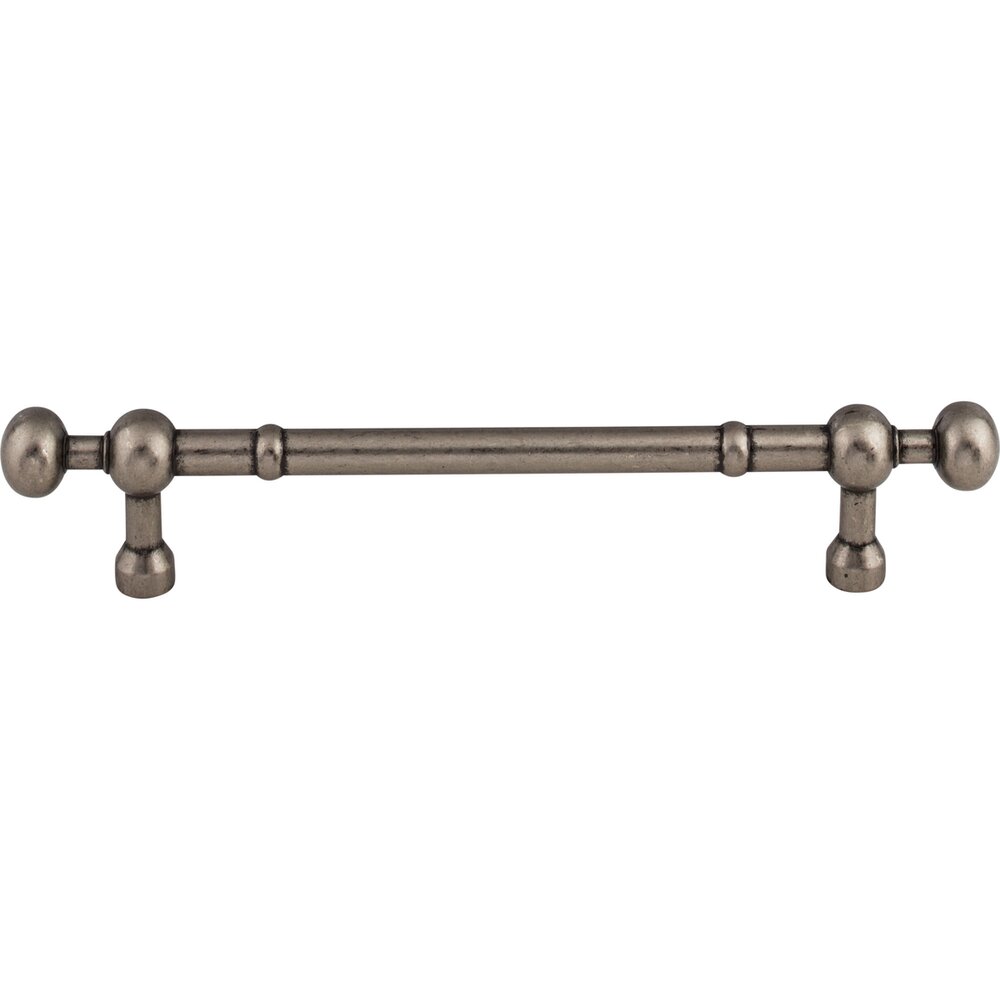 Somerset Weston 7" Centers Bar Pull in Pewter Antique
