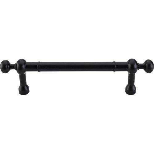 Oversized 8" Centers Door Pull in Patine Black 11 5/32" O/A