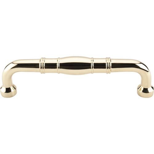 Oversized 8" Centers Door Pull in Polished Brass 9" O/A
