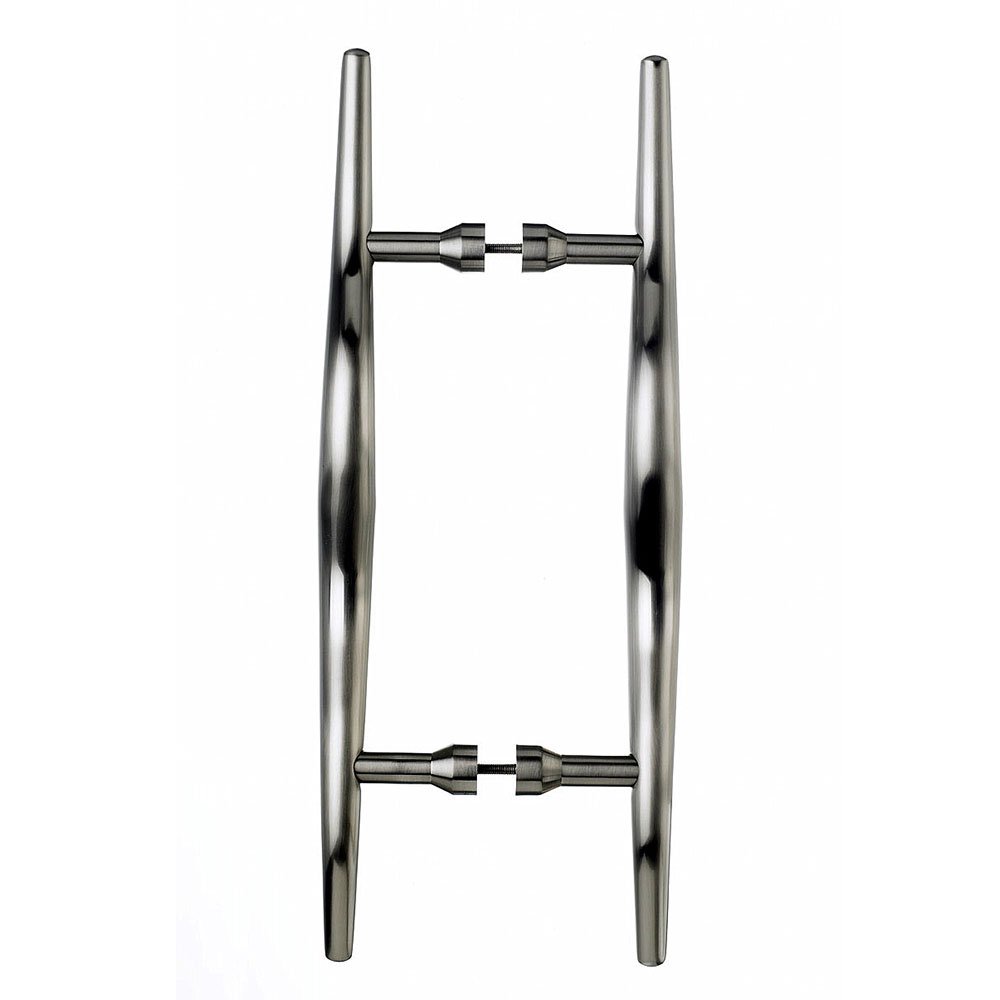 8" Centers Back to Back Door Pull in Brushed Satin Nickel