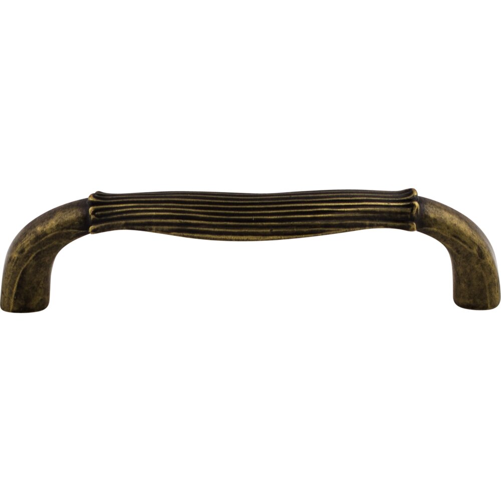 Bow 3 3/4" Centers Arch Pull in German Bronze