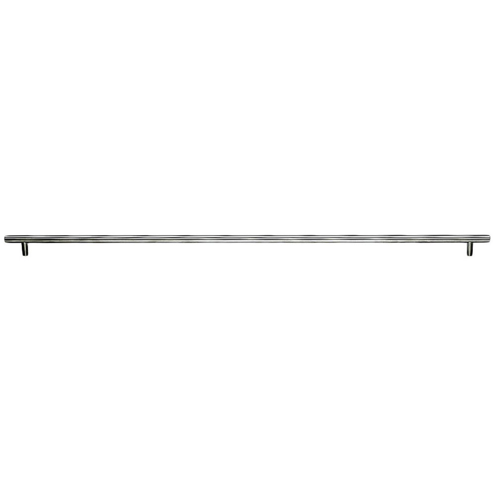 Solid Bar 26 15/32" Centers Bar Pull in Brushed Stainless Steel