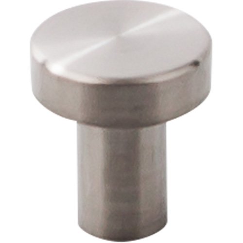 Post 3/4" Diameter Mushroom Knob in Brushed Stainless Steel