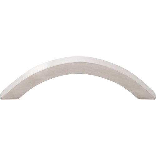 Iola 3 3/4" Centers Arch Pull in Brushed Stainless Steel