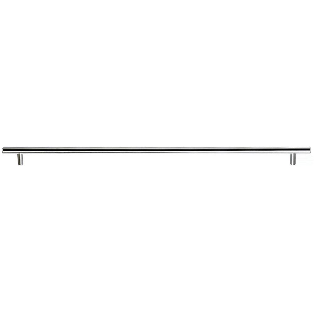 Solid Bar 18 7/8" Centers Bar Pull in Brushed Stainless Steel