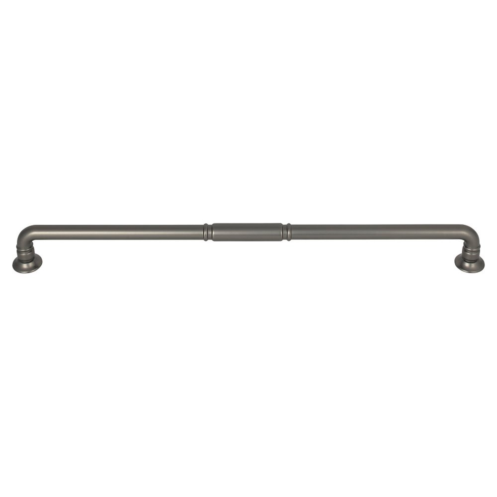 Kent 12" Centers Bar Pull in Ash Gray