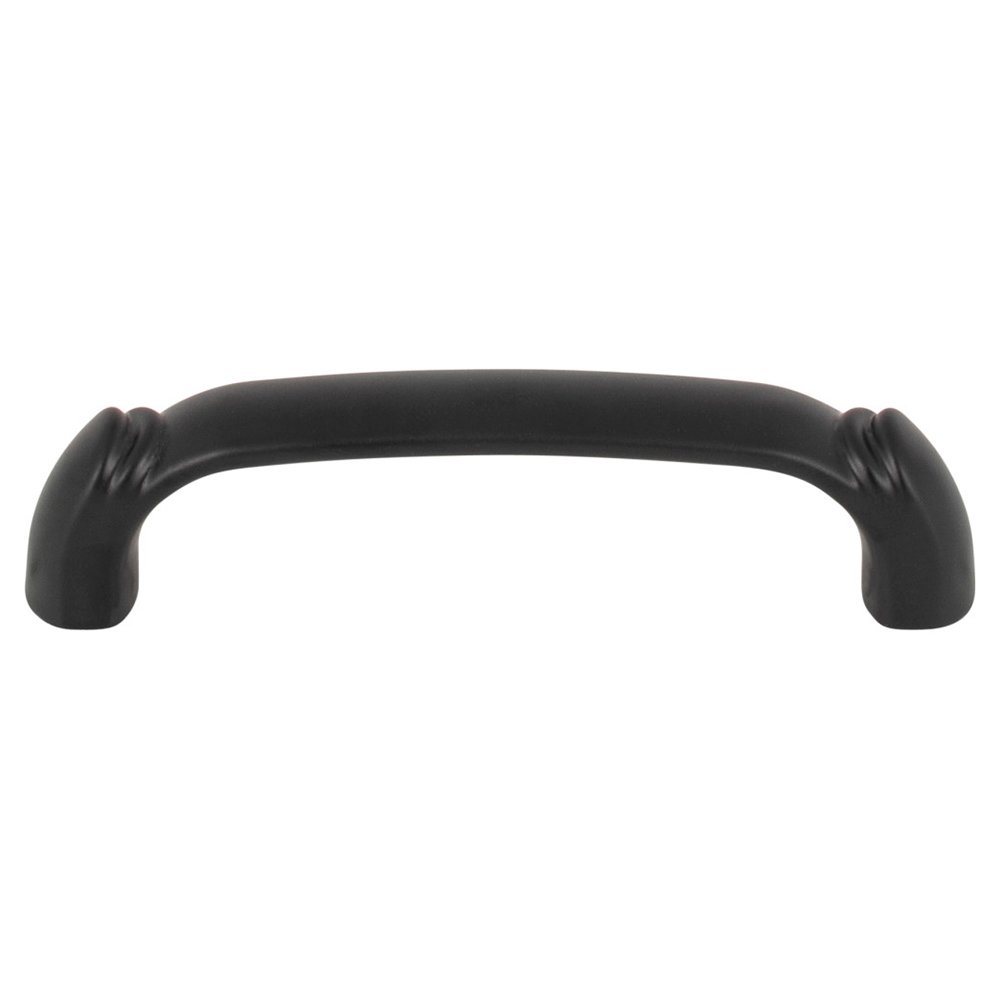 Pomander 3 3/4" Centers Arch Pull in Flat Black