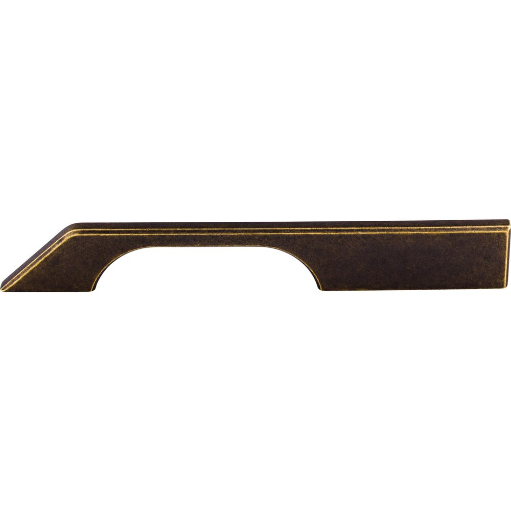 Tapered 7" Centers Bar Pull in German Bronze
