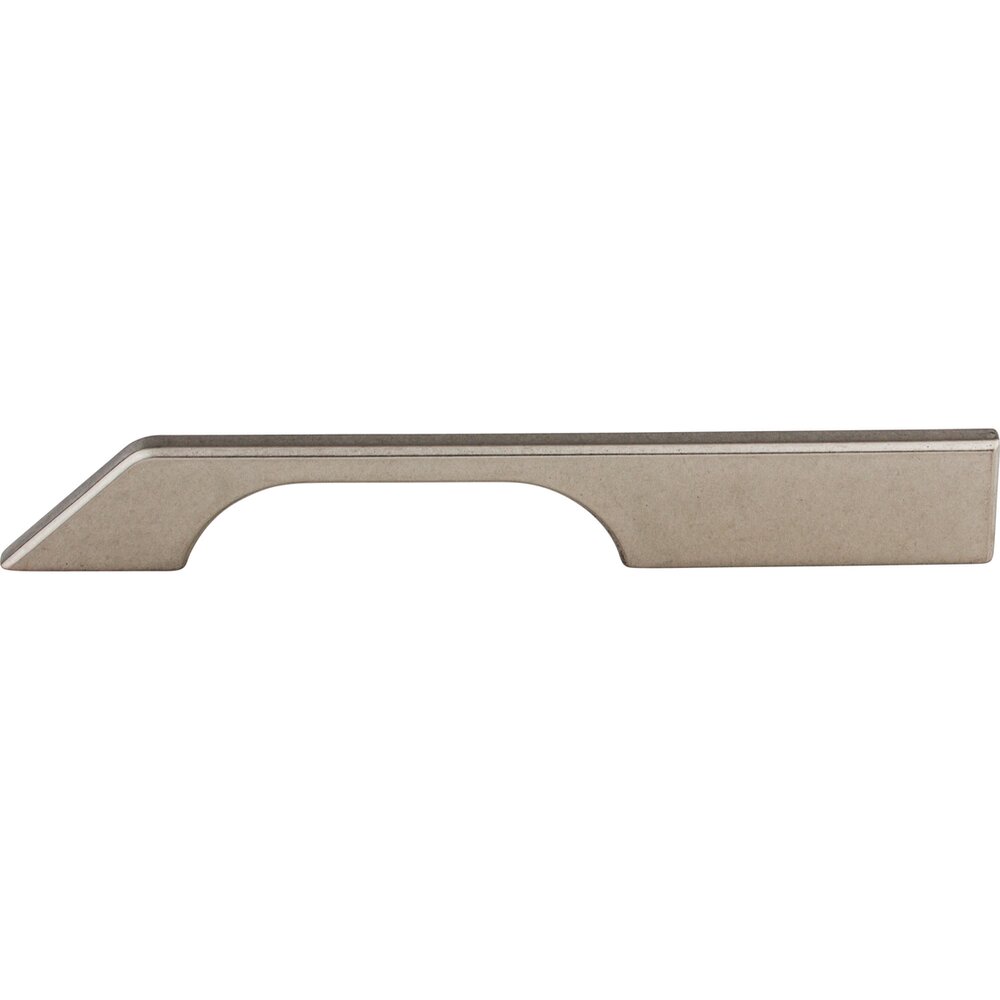 Tapered 7" Centers Bar Pull in Pewter Antique
