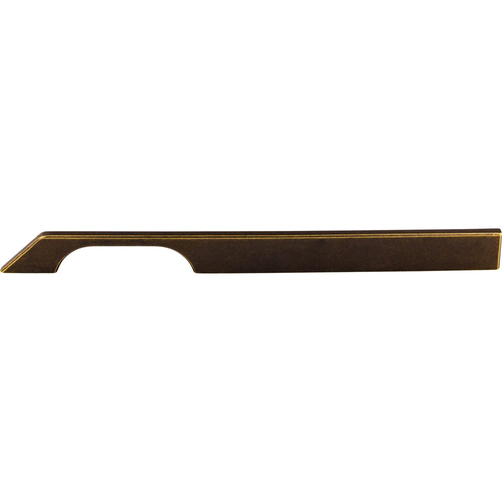 Tapered 12" Centers Bar Pull in German Bronze