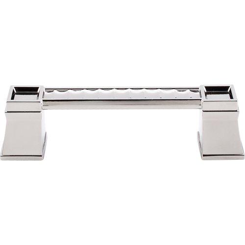 Great Wall - 4" Centers Pull in Polished Nickel