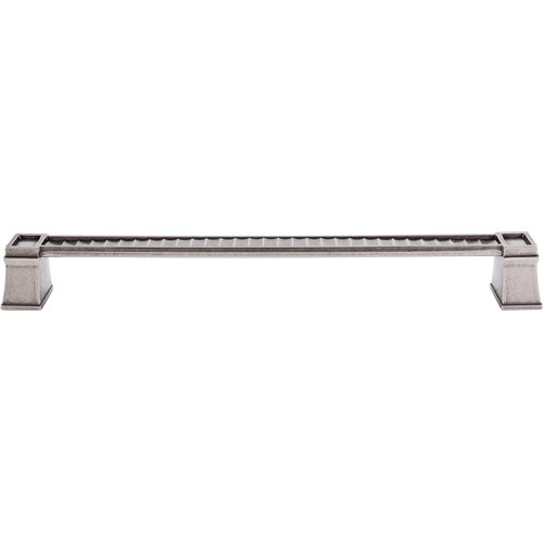 Great Wall - 12" Centers Appliance Pull in Pewter Antique