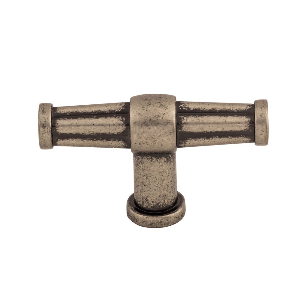 Luxor 2 1/2" Long Bar Knob in Pewter Antique