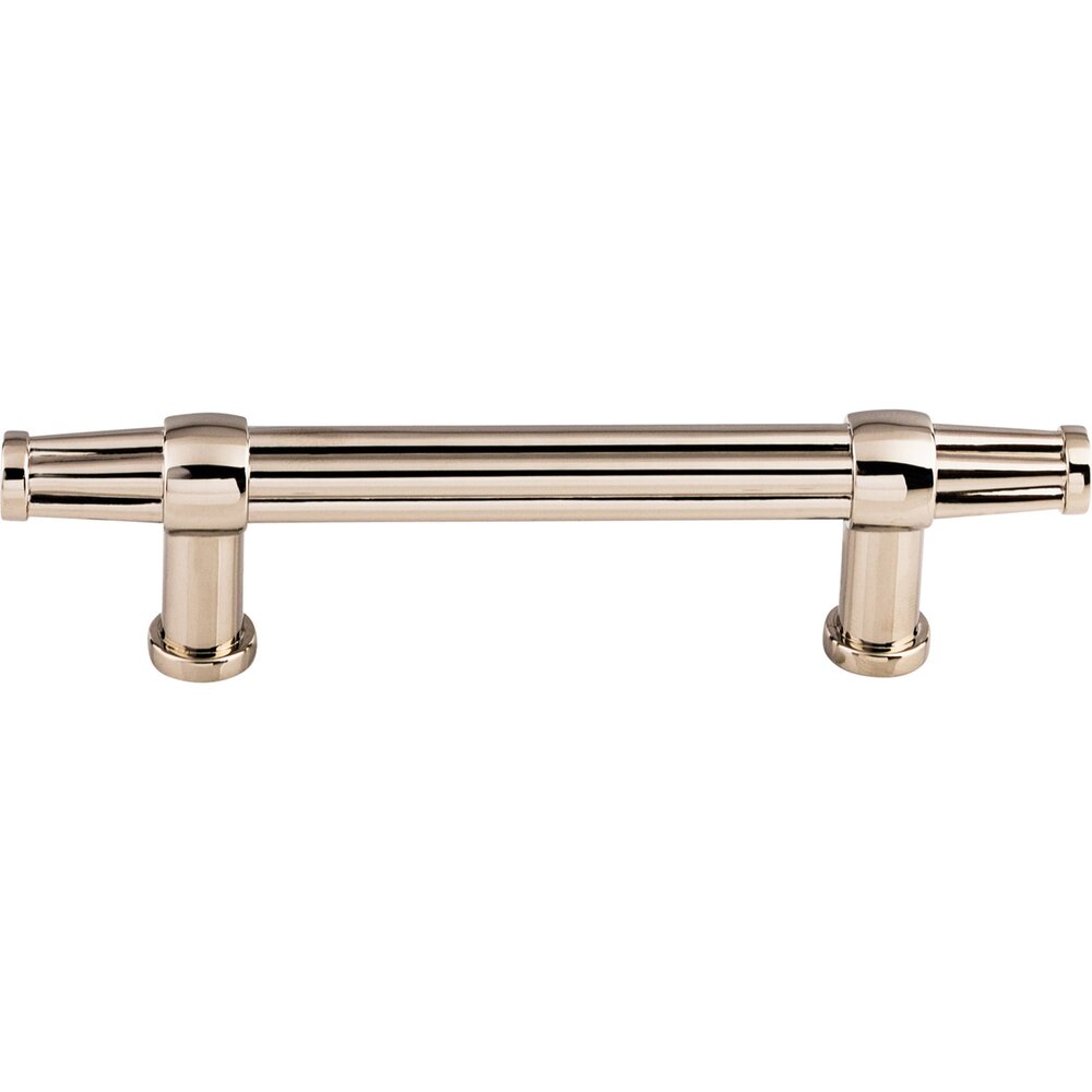 Luxor 3 3/4" Centers Bar Pull in Polished Nickel