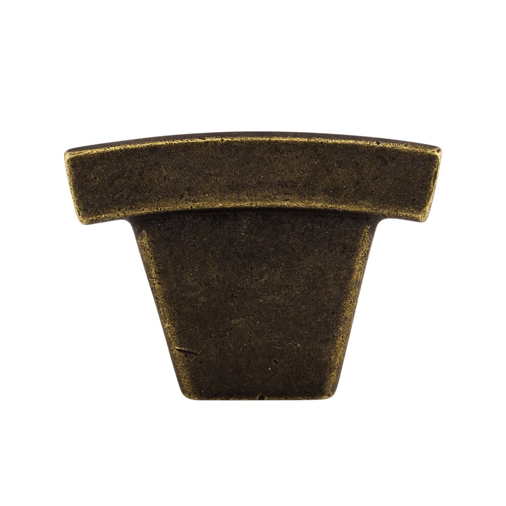 Arched 1 1/2" Long Bar Knob in German Bronze