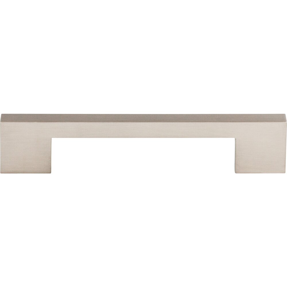 Linear 5" Centers Bar Pull in Brushed Satin Nickel