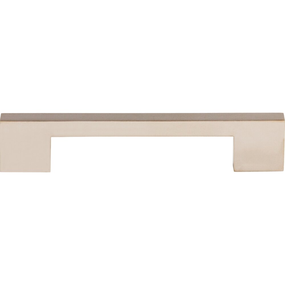 Linear 5" Centers Bar Pull in Polished Nickel