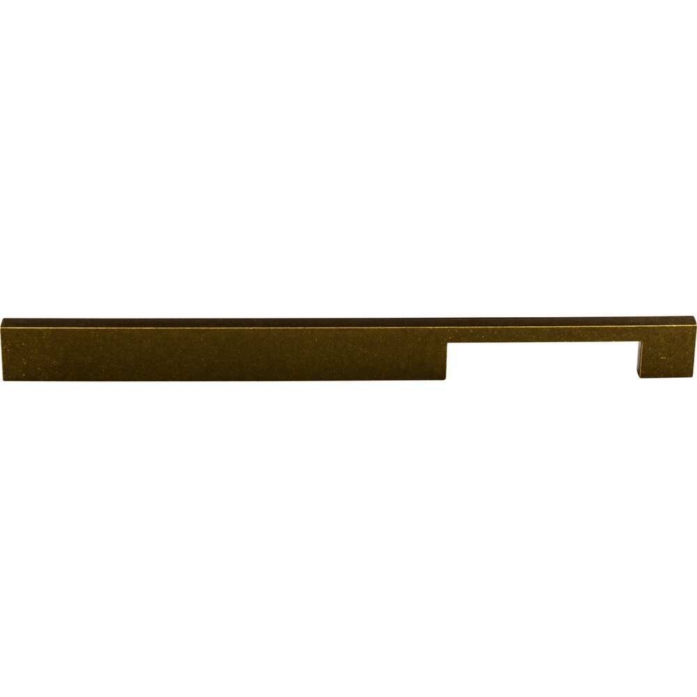 Linear 12" Centers Bar Pull in German Bronze