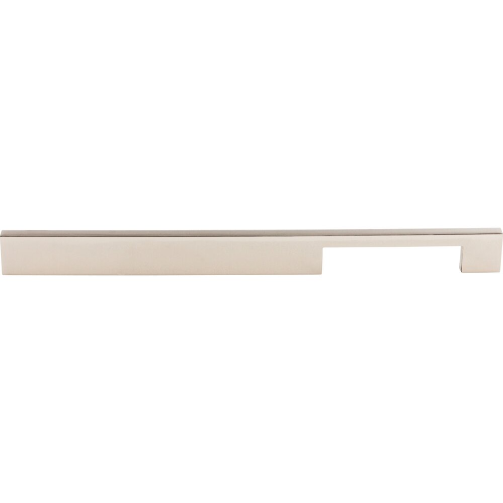 Linear 12" Centers Bar Pull in Polished Nickel