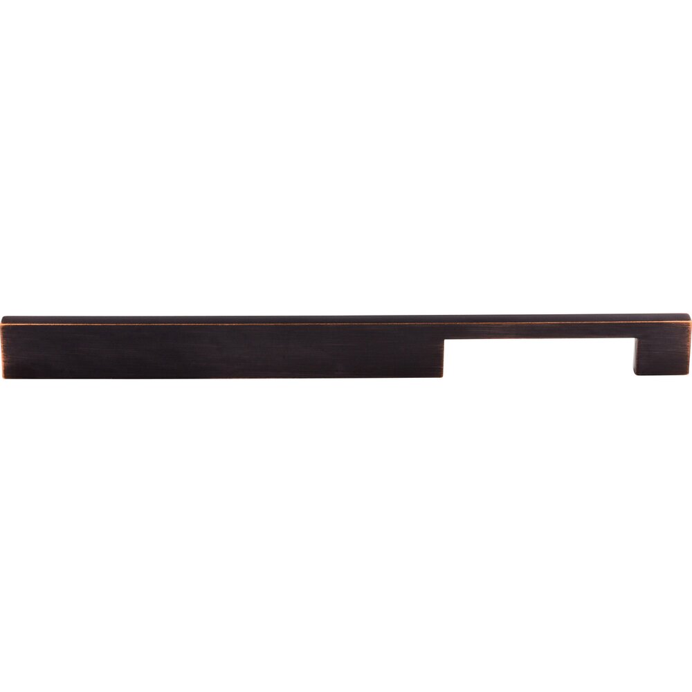 Linear 12" Centers Bar Pull in Tuscan Bronze
