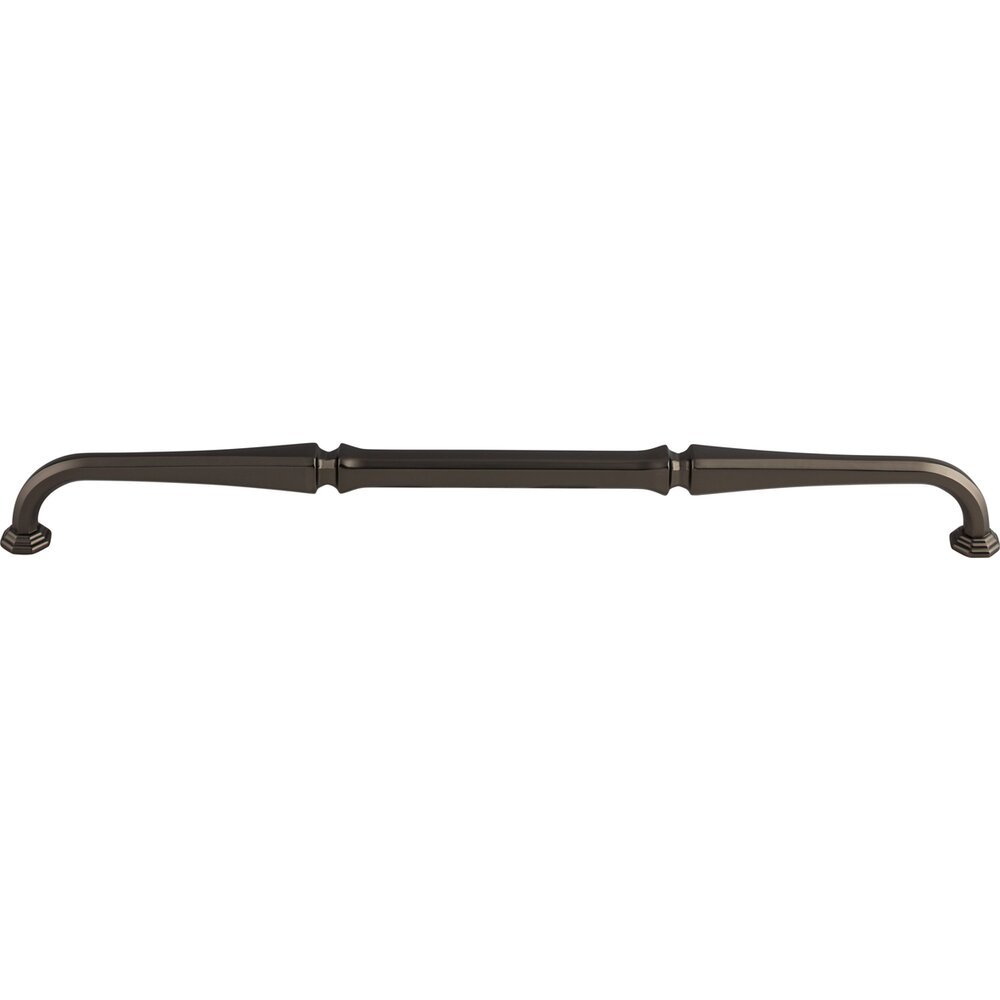 Chalet 12" Centers Arch Pull in Ash Gray