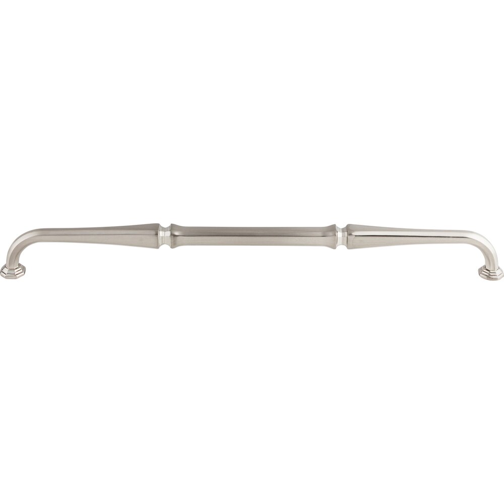 Chalet 12" Centers Arch Pull in Brushed Satin Nickel