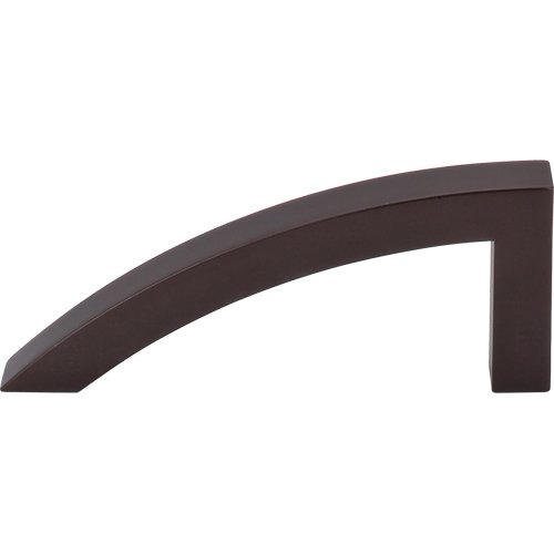 Sloped 3 7/8" Centers Bar Pull in Oil Rubbed Bronze