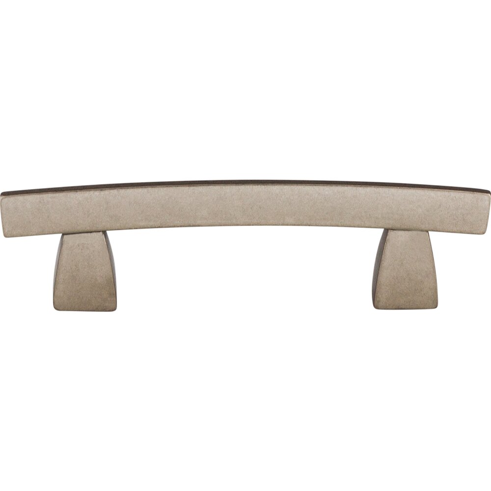 Arched 3" Centers Arch Pull in Pewter Antique