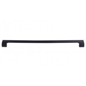 Holland 12" Centers Bar Pull in Flat Black
