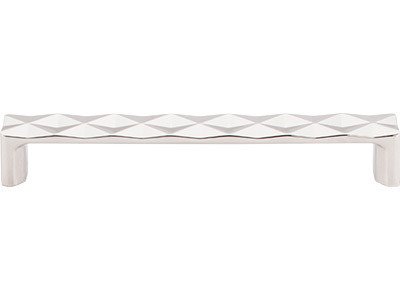Quilted 6 5/16" Centers Bar Pull in Polished Nickel