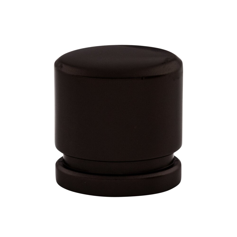 Oval 1" Long Knob in Oil Rubbed Bronze