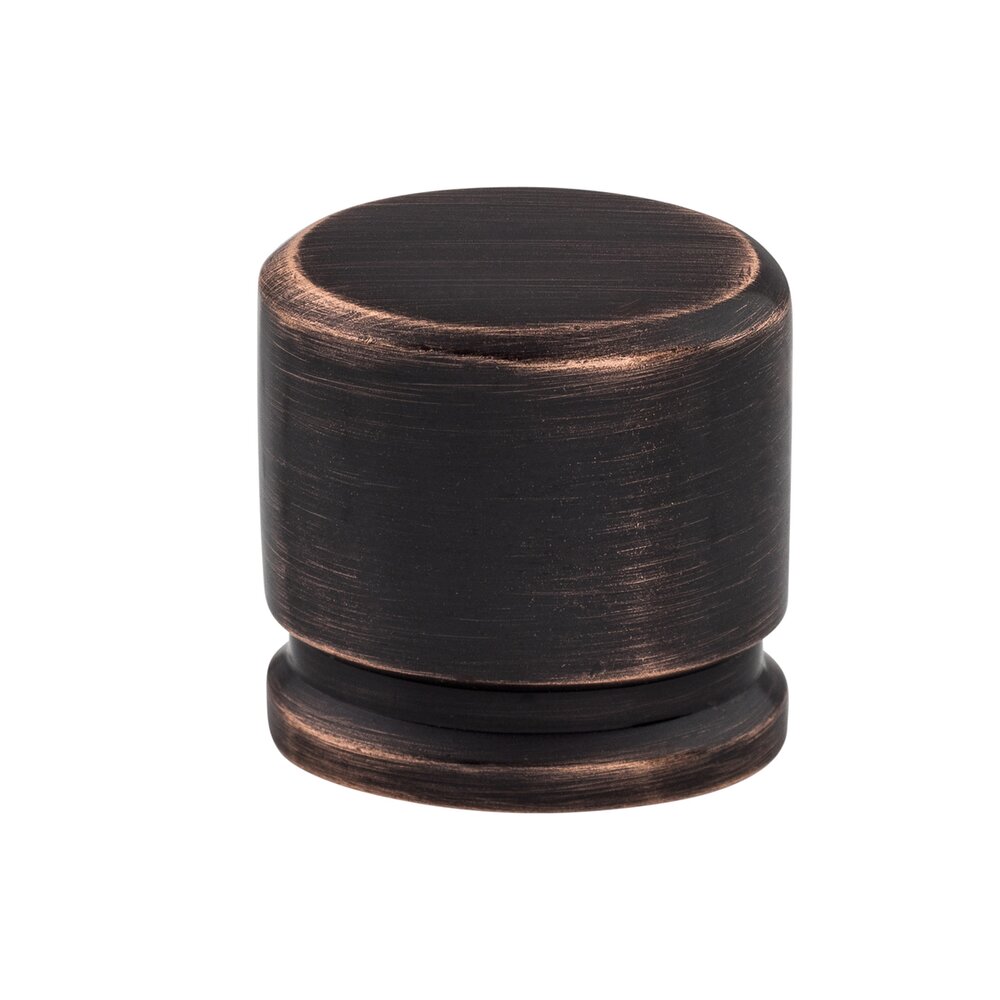Oval 1 1/8" Long Knob in Tuscan Bronze