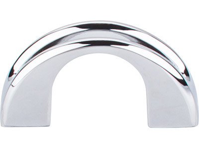 Tango U 1 1/4" Centers Finger Pull in Polished Chrome