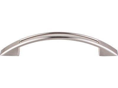 Tango Cut Out 3 3/4" Centers Arch Pull in Brushed Satin Nickel