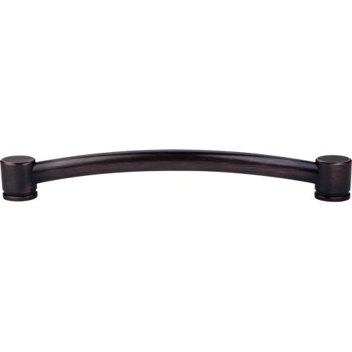 Oval Thin 12" Centers Appliance Pull in Tuscan Bronze