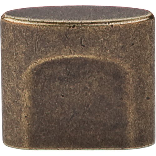 3/4" (19mm) Centers Small Oval Slot Handle in German Bronze