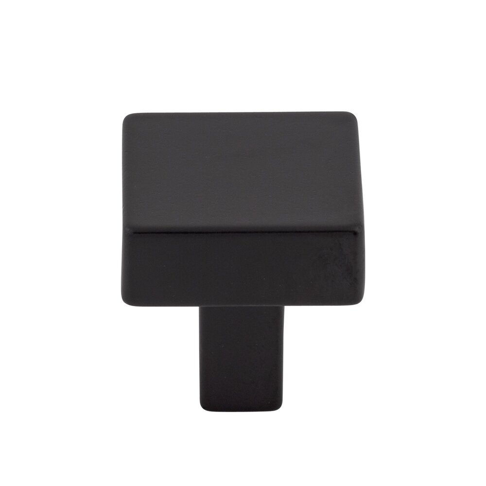 Channing 1 1/16" Long Square Knob in Flat Black