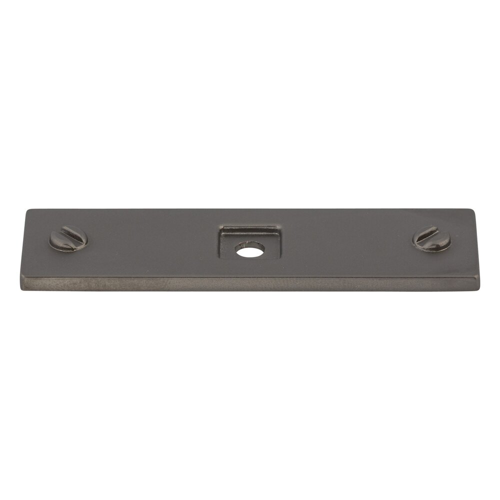 Channing 3" Knob Backplate in Ash Gray
