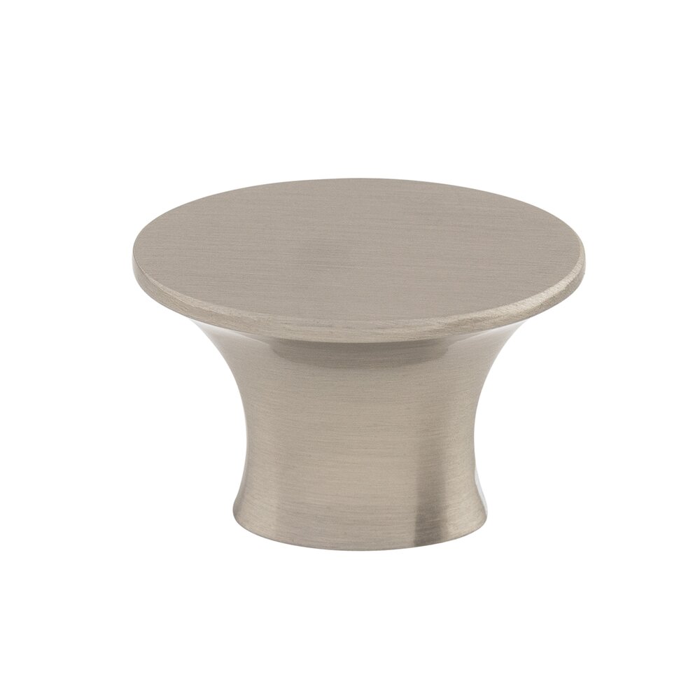 Edgewater 1 5/16" Long Oval Knob in Brushed Satin Nickel